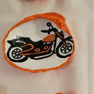 Handpainted Seashell